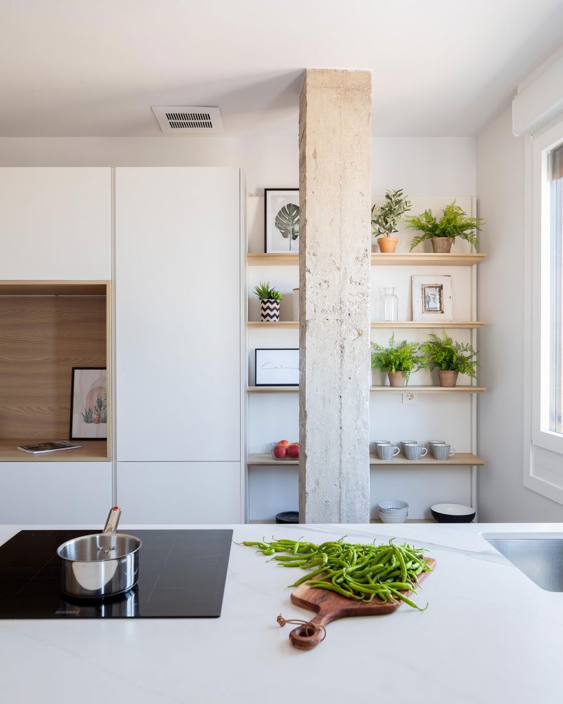 cocina nueva renovada interiorismo plantas muebles basoko